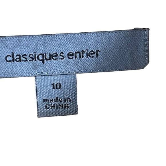 Classiques Entier Fitted Sheath Dress Sleeveless Yellow  Scoop Neck Sz 10 Used - Picture 4 of 6